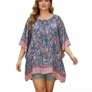 Cynthia Rowley Tunic Blouse NWOT